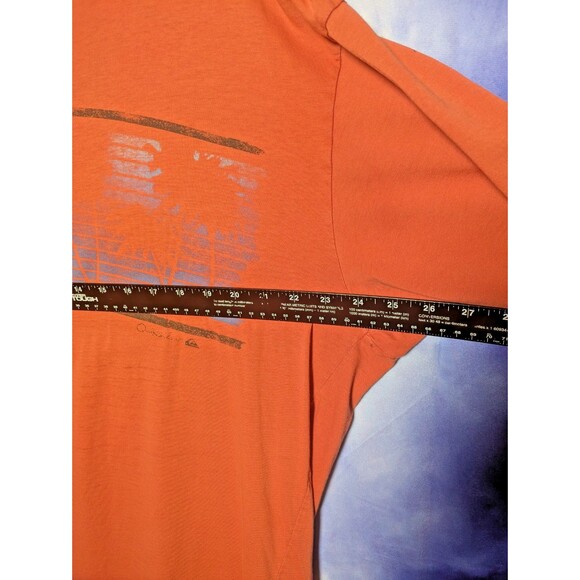 Thrashed Quiksilver Waterman Surf Tee XXL Distressed Paper Thin Skate Beach - Picture 5 of 9